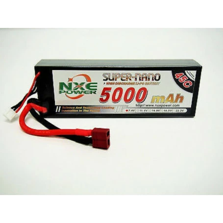 Coupon β€οΈ NXE Batteries NXE 7.4V 5000mAh 45C Hard Case Li-Po With Deans π 3 Coupon β€οΈ NXE Batteries NXE 7.4V 5000mAh 45C Hard Case Li-Po With Deans π