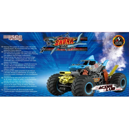 Hot Sale β€οΈ Rusco Racing Rusco 1:10 Th. Shark Bite Large Car With Smoke Action - 7.4 Volt TR USB π 4 Hot Sale β€οΈ Rusco Racing Rusco 1:10 Th. Shark Bite Large Car With Smoke Action - 7.4 Volt TR USB π - Image 2