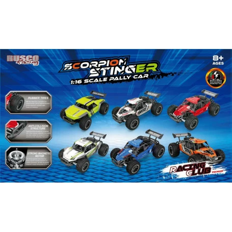 Budget π Rusco Racing Rusco 1:16 Th. 6 Cols. The Scorpion Buggy Cars - USB - RTR β 5 Budget π Rusco Racing Rusco 1:16 Th. 6 Cols. The Scorpion Buggy Cars - USB - RTR β - Image 3