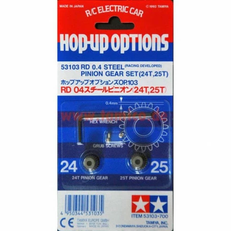 Deals ๐ Tamiya Pinion Gears 24T & 25T โญ 3 Deals ๐ Tamiya Pinion Gears 24T & 25T โญ