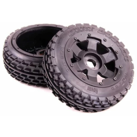 Best Sale ❤️ Rovan Front Tyre & Rim Set ❤️ 3 Best Sale ❤️ Rovan Front Tyre & Rim Set ❤️